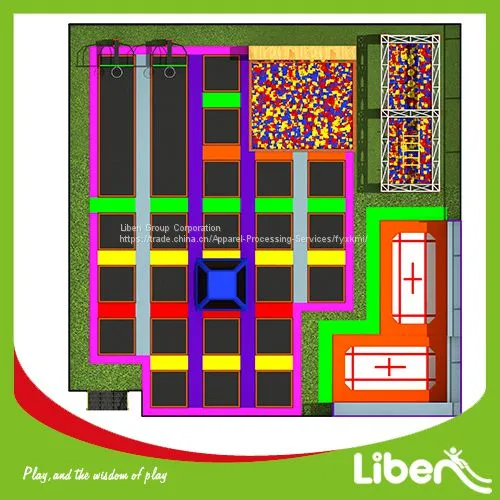 Large Indoor Trampoline Park for Kids photo-3