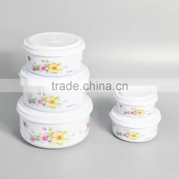 5 Pieces Plastic Lunch Box Storage Container to Keep Food Hot and Fresh photo-2