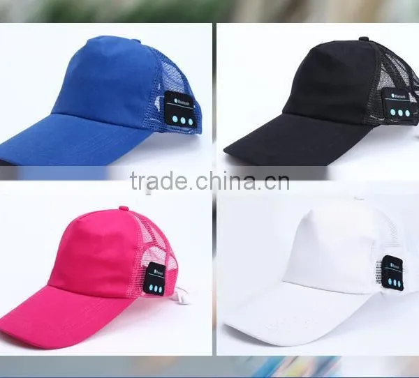 Bluetooth Music Mesh Hat Summer Sun Hat Baseball Cap With Smart Bluetooth Headset Fashion Hats photo-2