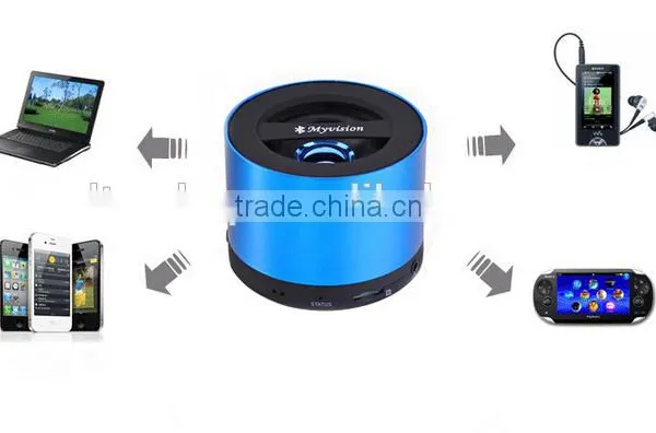 2016 HIFI Speaker MY VISION N9 Wirless Bluetooth Input TF Card Speaker With FM Optional Function photo-2