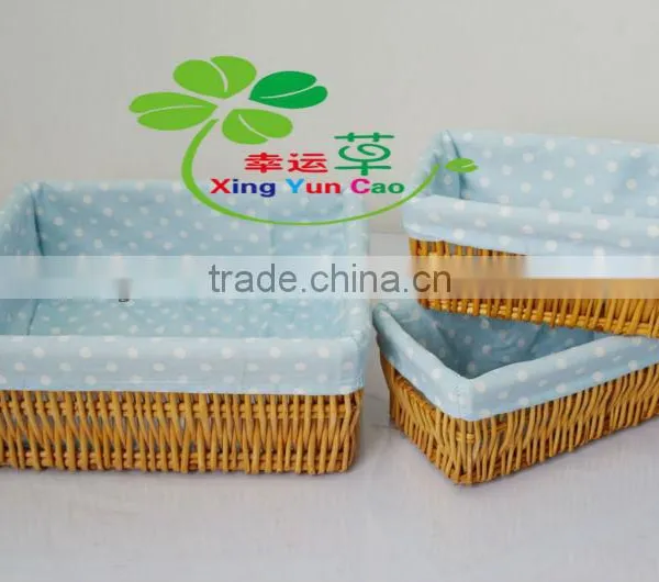 Christmas Empty Wicker Basket Wholesale photo-6