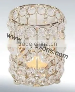 Candle Holder/Crystal Beaded/crystal Votive photo-5