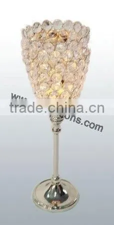 Crystal Candle Stand For Wedding Decoration photo-5