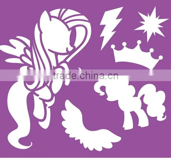 Beautiful Multi-patterned Plastic Drawing Stencil Designs Patterns photo-3