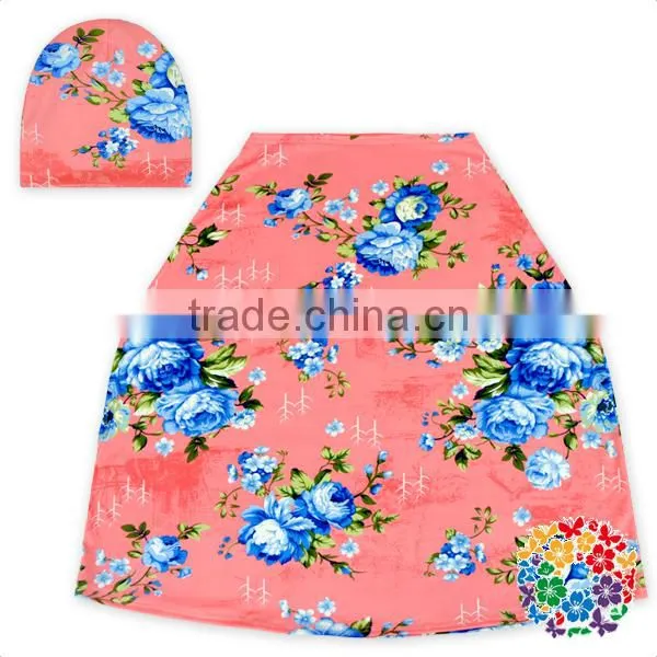 Wholesale Breathable Nursing Cover Baby Car Seat Canopy Washable Flower Car Seat Cover photo-3