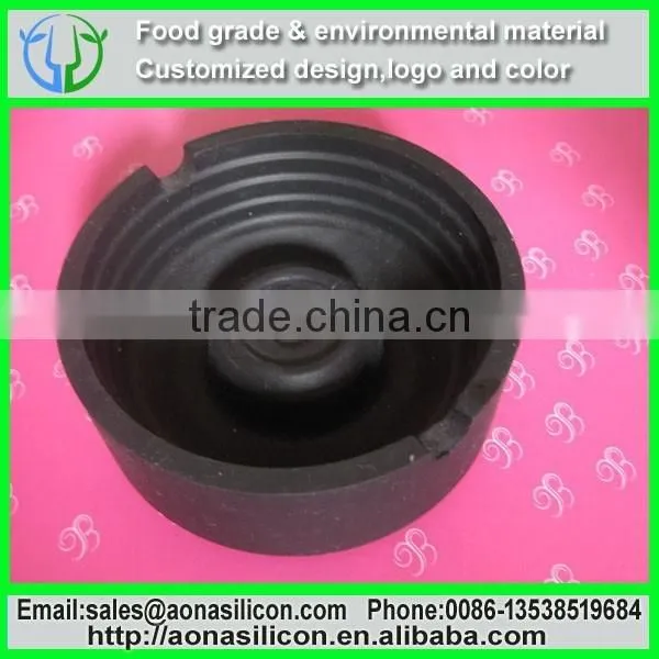 Eco-friendly Silicone Ashtray for Promotion Gifts/custom Square Round Silicone Ashtray