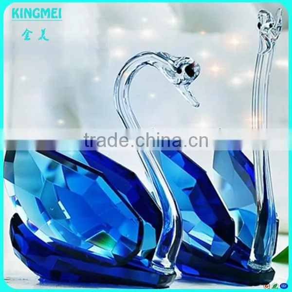 Hot Sale Crystal Animals & Crystal Swan Model & Purple Crystal Wedding Gift photo-3