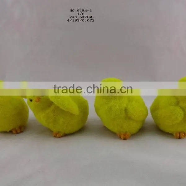 Pile Coating Chick Statue for Russia New Year Symbol Decor photo-5