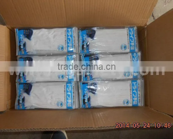 DDSAFETY 2017 100% Bleach Cotton Interlock 3 Seams On Back Safety Gloves photo-2