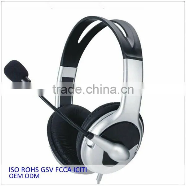 High Quality Computer Earphone Headset From China Import Computer Headset From Dongguan Factory