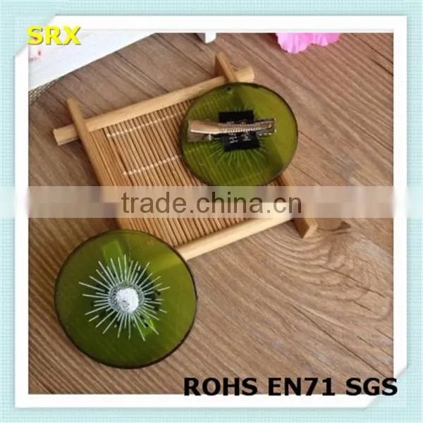 New Hot Sale Fashion Fruit Summer Style Plastic Hair Clip photo-3