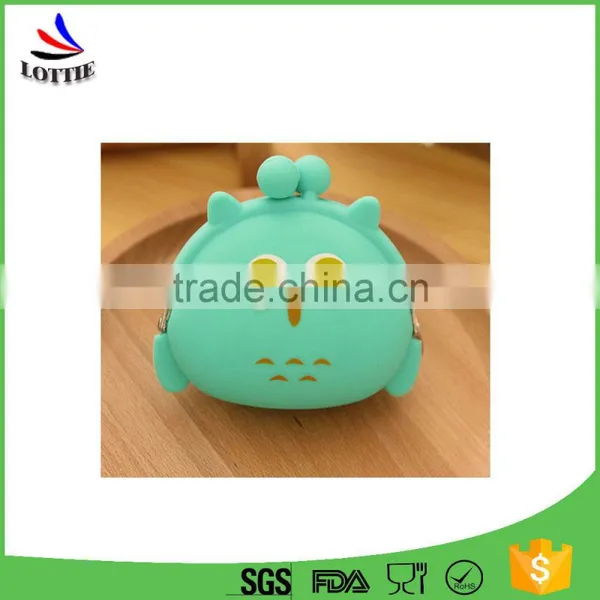 Lottie 3D Cartoon Animal CandyCheap Cute Birthday Gift Cartoon Animal Silicone Jelly Coin Purse Mini Wallet photo-3