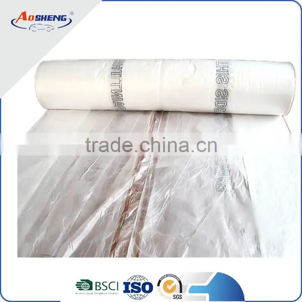HDPE Car Overspray Masking Film Logo Printing photo-2