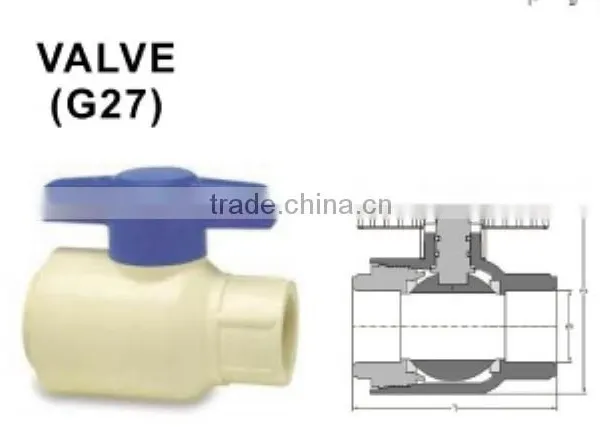 ASTM D2846 CPVC STOP VALVE photo-4