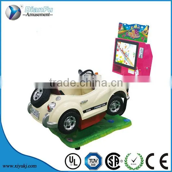 2016 Newest Amusement Indoor Coin Operated Swing Car Riding Game Kiddie Machine photo-4