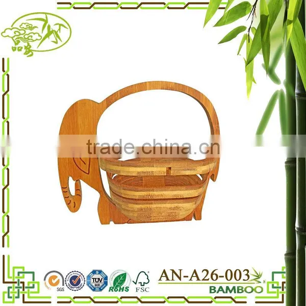 China Manufacture Professional Thailand Bamboo Fruit Bowl photo-2