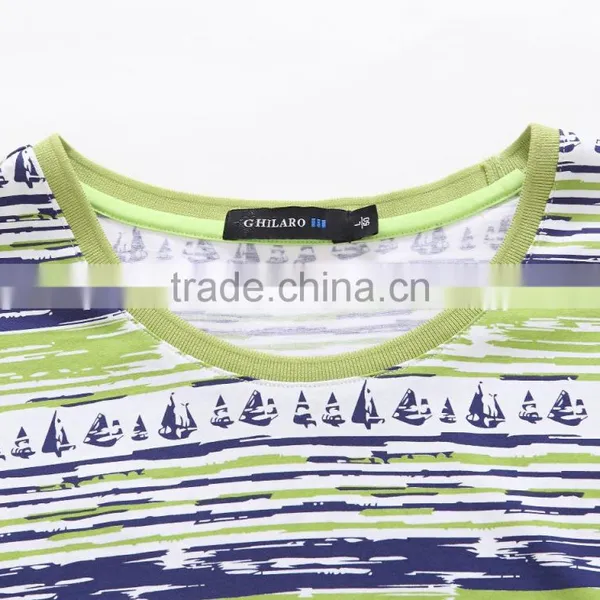 Custom Men New Modal Mixed Cotton Solid t Shirt photo-4
