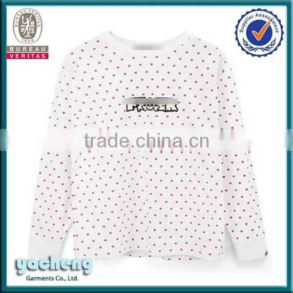 Custom Whole Sublimation T-shirt for Women/100%cotton Goog Design T-shirt in China Factory