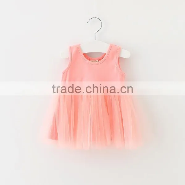 2016 Baby Girl Summer Tutu Dress Fashion Girl Dress Cotton Autumn Princess Dress photo-2