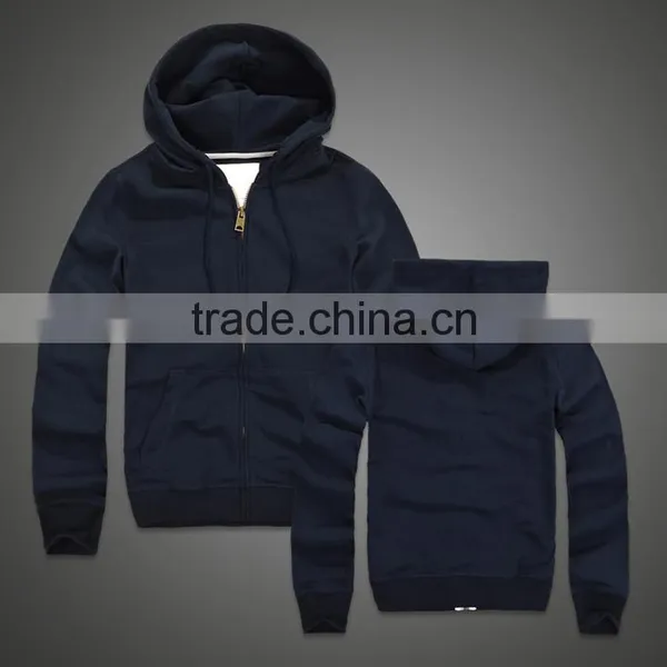 Good Quality OEM Custom Wholesale 100% Cotton Blank Pullover Hoodies photo-3