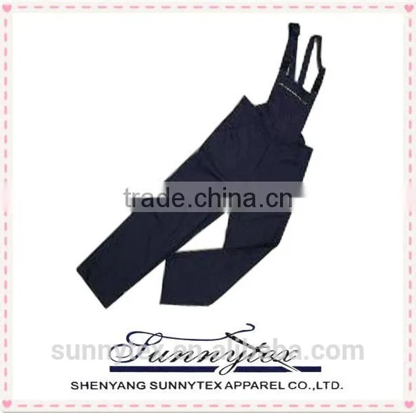 OEM Service Blue Work Safety Bib Overalls / Bib Pants photo-2