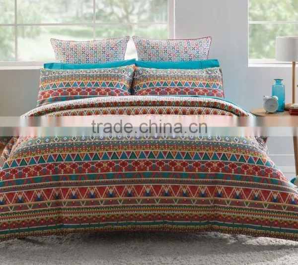 an Eclectic Combination of Colour and Design Quilt Cover photo-5