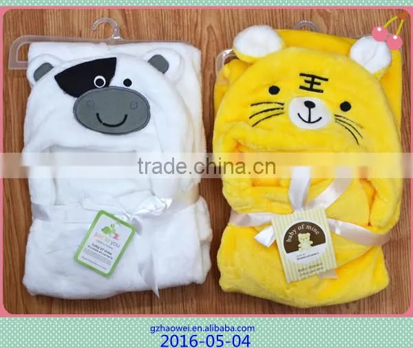 2016 New Comfortable Animal Hooded Infant Blanket photo-3