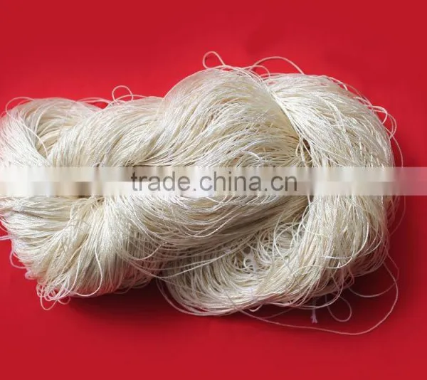 China Factory Wholesale Bamboo Colorful Carpet Yarn for Sale photo-5