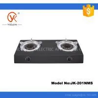 2 Burner Table Top Gas Stove With Stainless Steel Body (JK-20NMS)