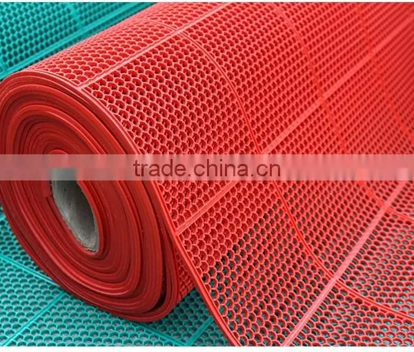 Best Selling Cheap Anti Slip Pvc Floor Mat Indoor Outdoor Hexagon PVC Plastic Garage Floor Mat photo-6