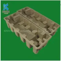Environmental Bagasse Pulp Mold Tray, Electronic Equipment Protection Packaging
