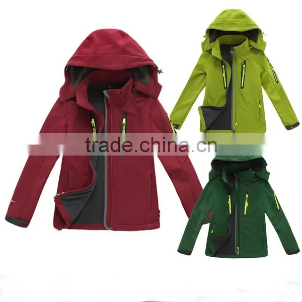 Unisex Fleece Children Jackets for Height 130-170cm photo-2