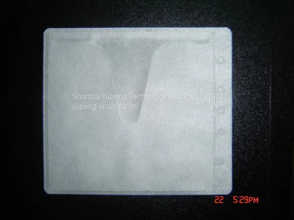 Plastic cd Sleeve Dvd Sleeve cd Sleeves pp cd Sleeve With Adheresive for 2 Discs photo-5