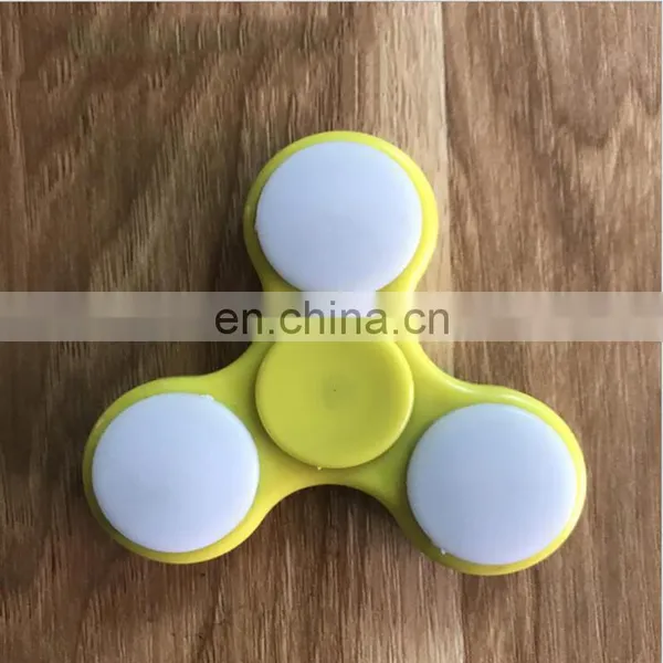 Funny Finger Toy ABS Hand Spinner Light Finger Gyro For Autism Anxiety Stress Relief Focus Toys Gift photo-5