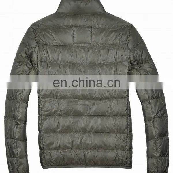 2015 Latest Fashion Stylish Embroidery Patch Fit Men Down Jacket photo-3