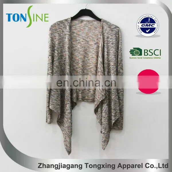 2016 Coarse Needle Cloth Long Sleeve Jacket With Women photo-2