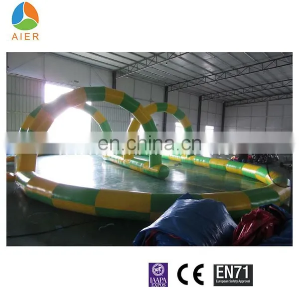 Outdoor Race Track,inflatable go Kart Track photo-2