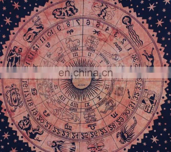 Indian Queen Wall Hanging Mandala TapestryThrow Hippie Bohemian Decor Boho Art Bedspread photo-3