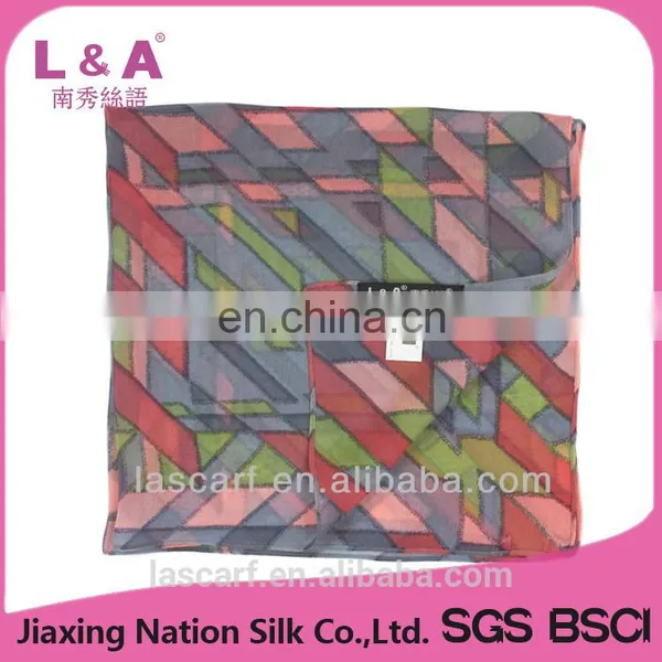 Digital Printing Silk Kerchief photo-3