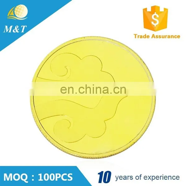 Promotional Custom Metal Engrave Gold Coin photo-3