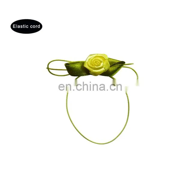 Gift Pre-tied Bow With Elastic Loop for Bottle Hanging