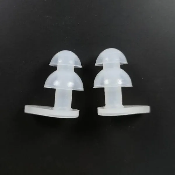 Free Sample Nontoxic Silicone Earplug for Water Sport Use Swimming Accessories photo-3