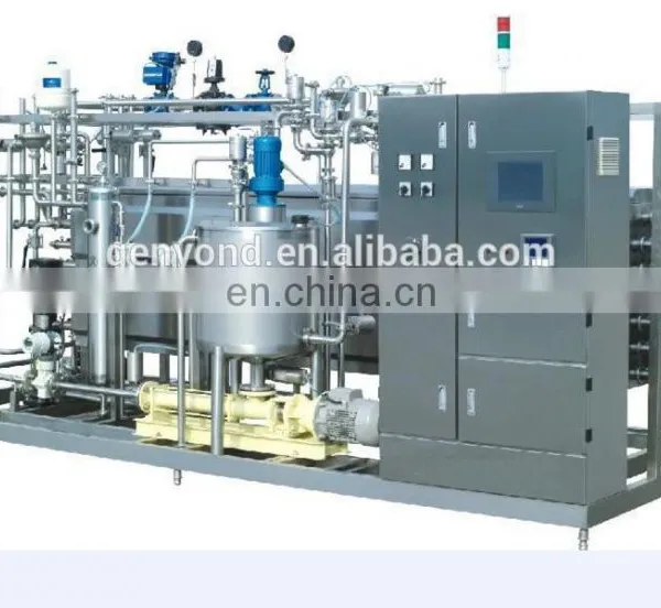 Small Milk Plant Uht Milk Sterilizer Machine photo-5