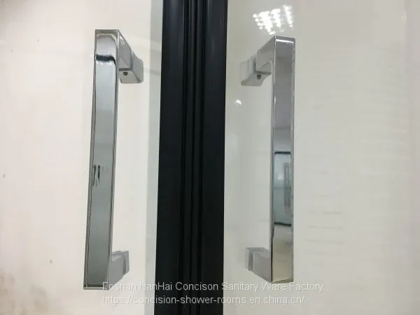 Shower Room Shower Enclosure Square Shape 2 Fixed Panels 2 Sliding Door photo-3