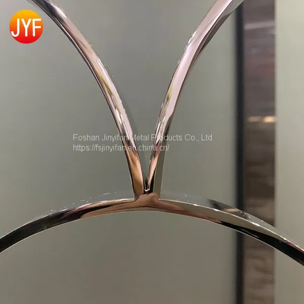 Privacy Metal Partition Screens Stainless Steel Inox Metal Product photo-2