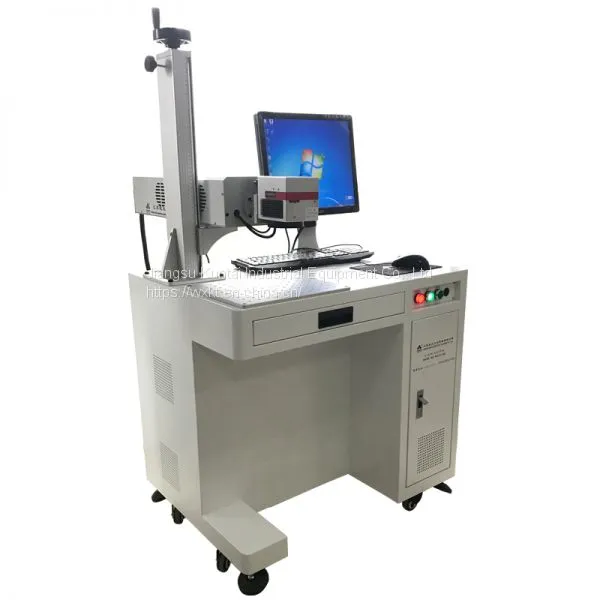 Flying Type CO2 Laser Marking Machine Lazer Printing Date Machine for Plastic Bottle Label photo-3