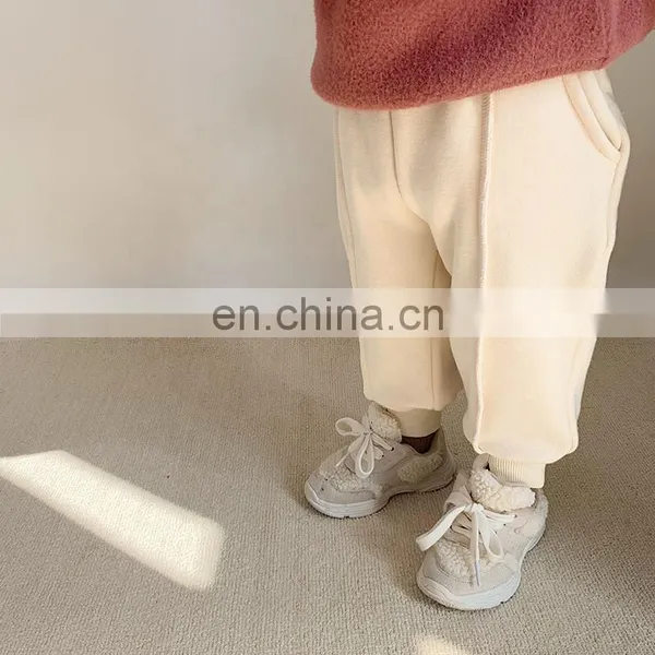 4078 Baby Clothing Wholesale Kids Casual Trousers Girl Warm Pants photo-4
