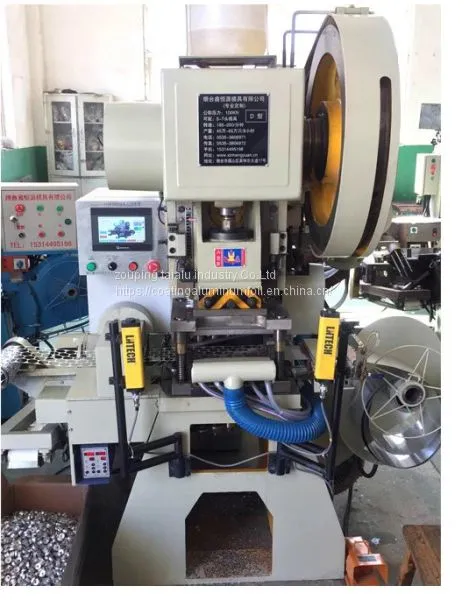 Punching Machine (16 Tons) With Mould (3 Cavities) & Accessories, for 32mm Aluminum Cap photo-4