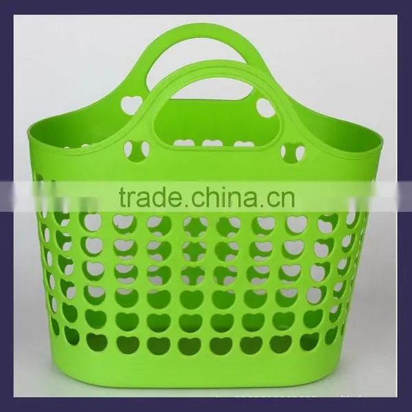Round Plastic Laundry Basket photo-3
