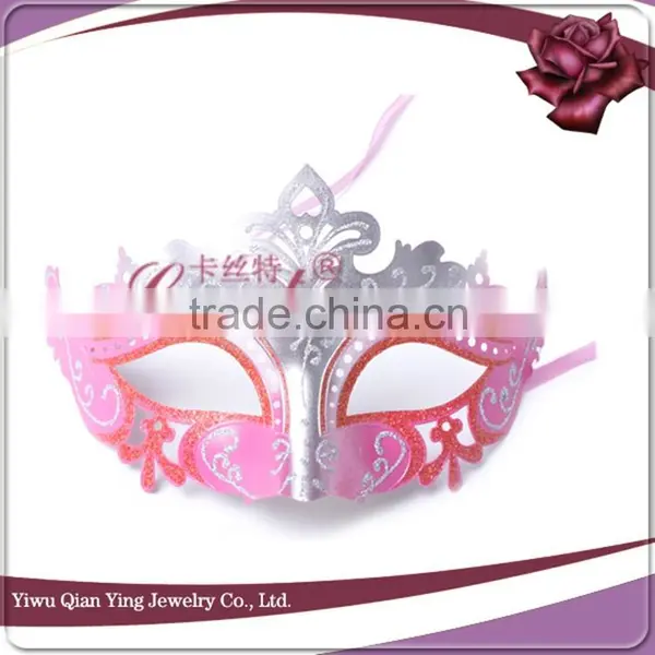 Beautiful Golden Princess Female Masquerade Party Face Mask photo-3